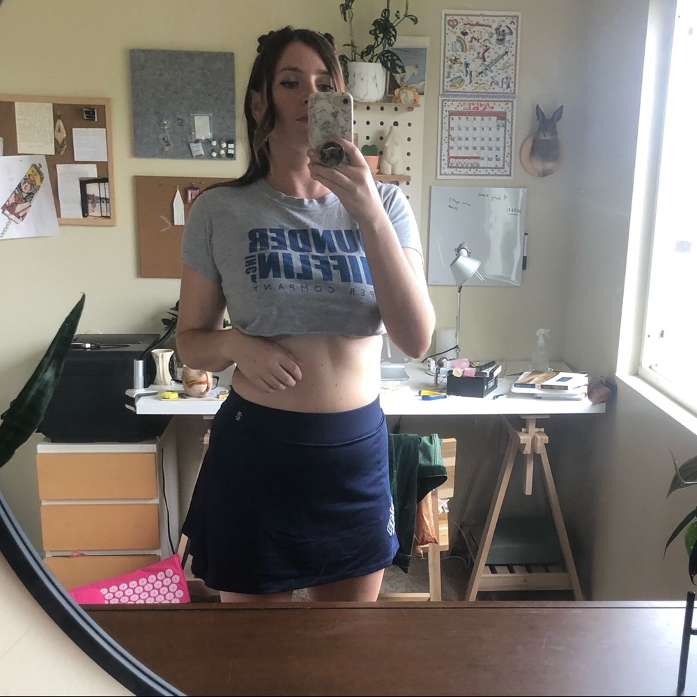 Izod Navy Blue Golf/Tennis Skort Size M